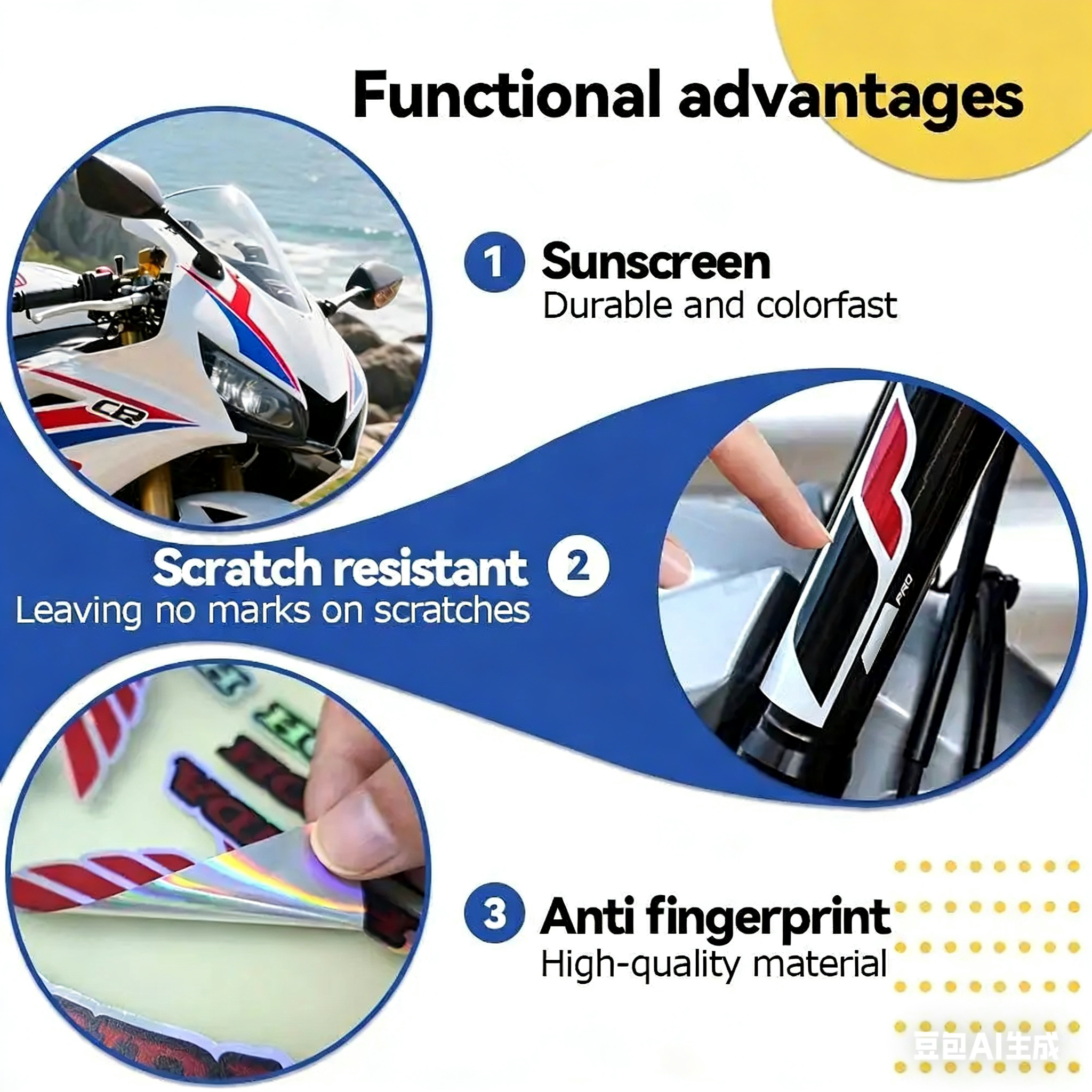 New FMF POWERCORE2 Car Sticker - Laptop Accessories Wallpaper avis et prix