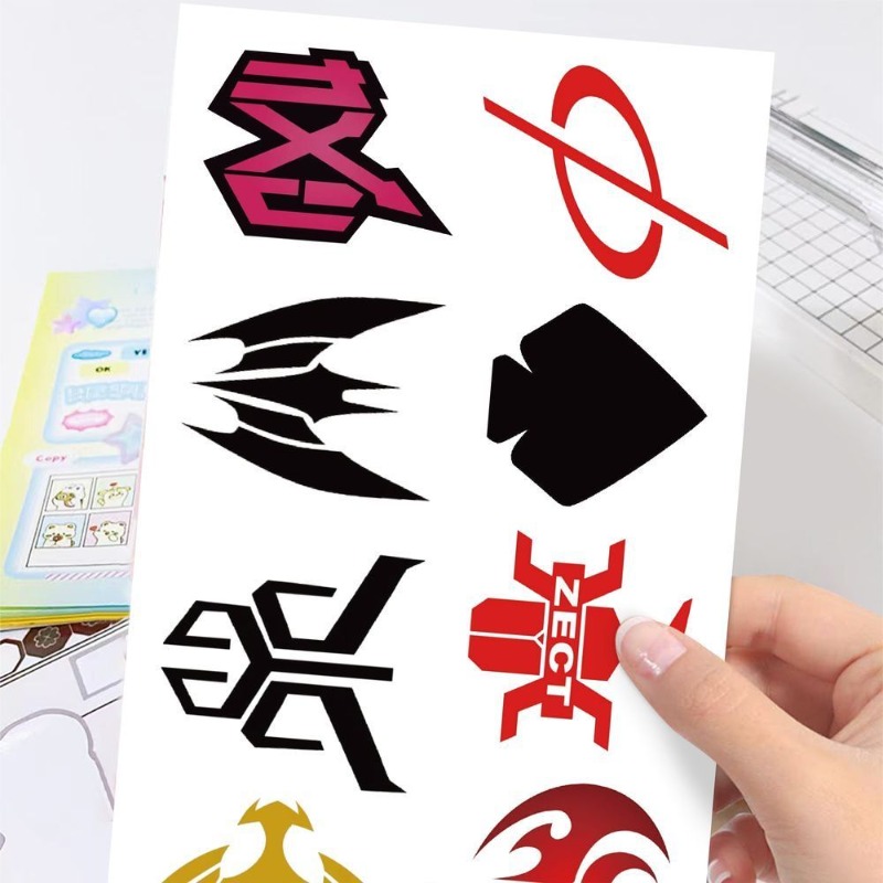 60 Sheets Kamen Rider Logo Sti - Laptop Original Accessories avis et prix